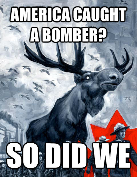 AMERICA CAUGHT A BOMBER? SO DID WE  untitled meme