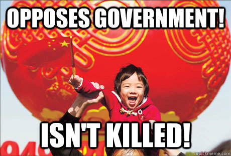 Opposes Government! Isn't killed! - Opposes Government! Isn't killed!  Second World Success
