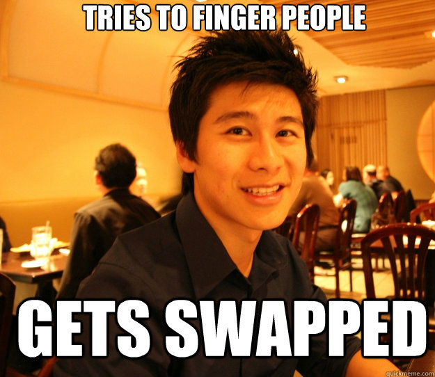 Tries to finger people Gets Swapped - Tries to finger people Gets Swapped  Embrace the Jeff