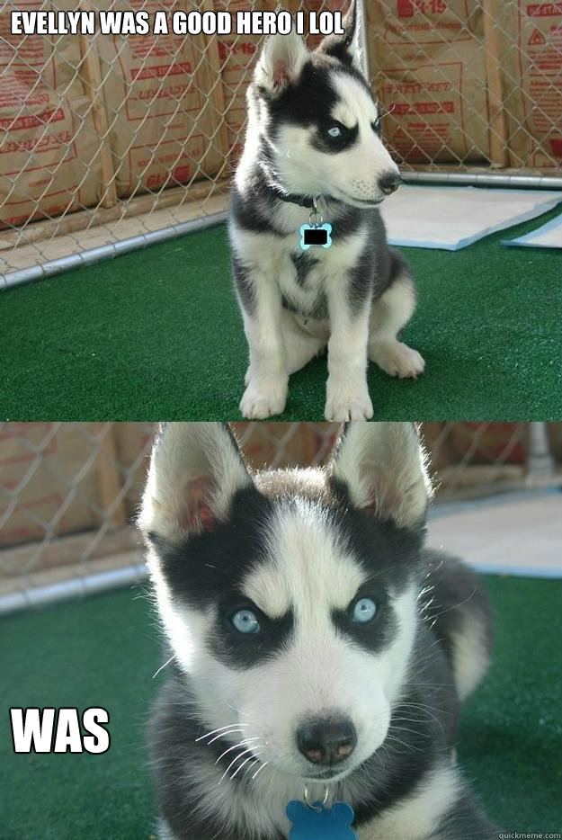 Evellyn was a good hero i LoL was  Insanity puppy