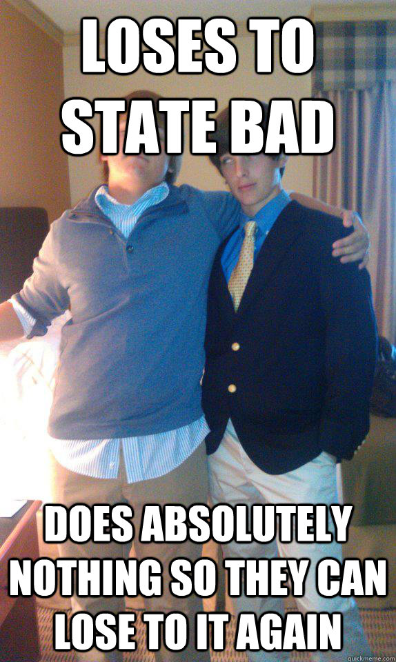 Loses to state bad Does absolutely nothing so they can lose to it again  Good Debate CE Byrd