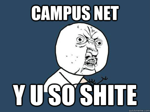 campus net y u so shite  Y U No