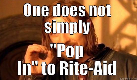 ONE DOES NOT SIMPLY 