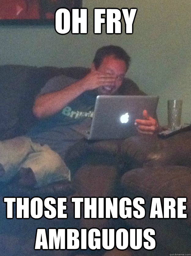 Oh fry those things are ambiguous   Meme-discovering dad walking dead