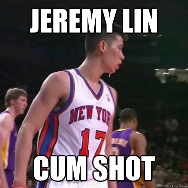 Jeremy Lin Cum Shot  Cum Shot