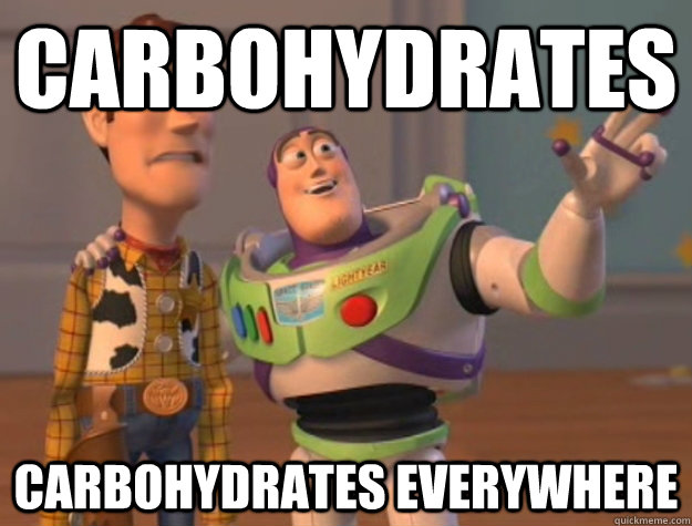 carbohydrates carbohydrates everywhere - carbohydrates carbohydrates everywhere  Buzz Lightyear