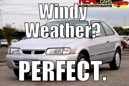 Toyota Windy punns - WINDY WEATHER? PERFECT. Misc