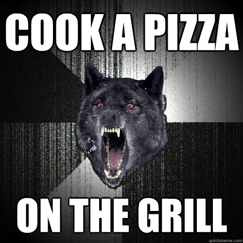 Cook A Pizza On The Grill  Insanity Wolf