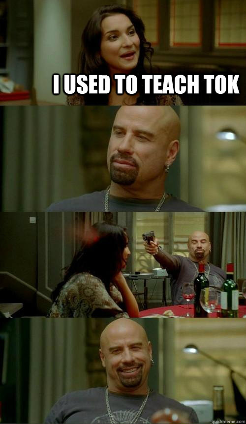 I used to teach TOK   Skinhead John