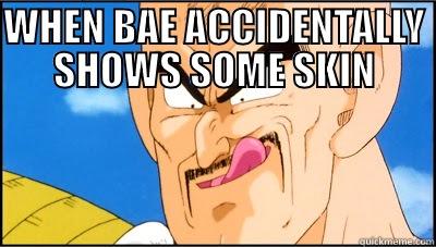 WHEN BAE ACCIDENTALLY SHOWS SOME SKIN  Misc