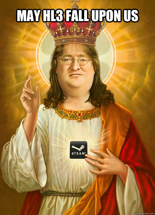 May Hl3 fall upon us  Holy Gaben