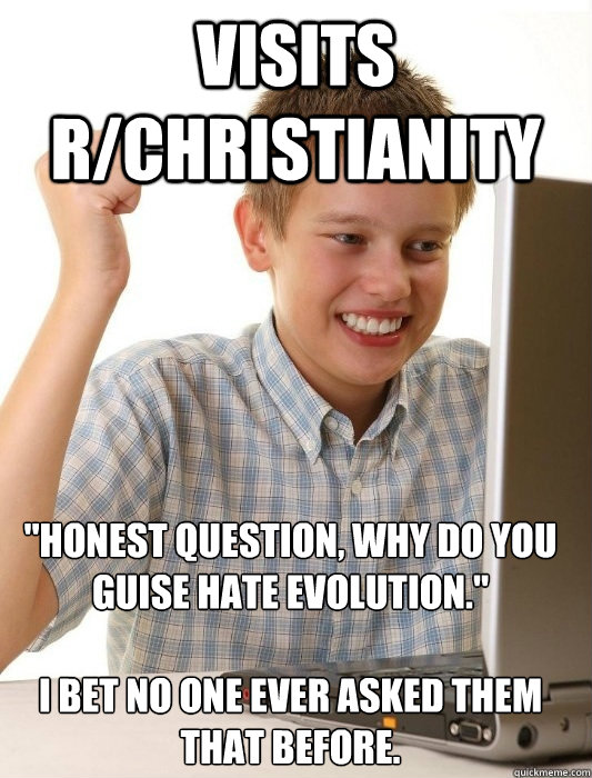 Visits r/Christianity 