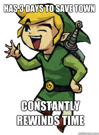 Has 3 Days To Save Town Constantly rewinds time  - Has 3 Days To Save Town Constantly rewinds time   Scumbag Link