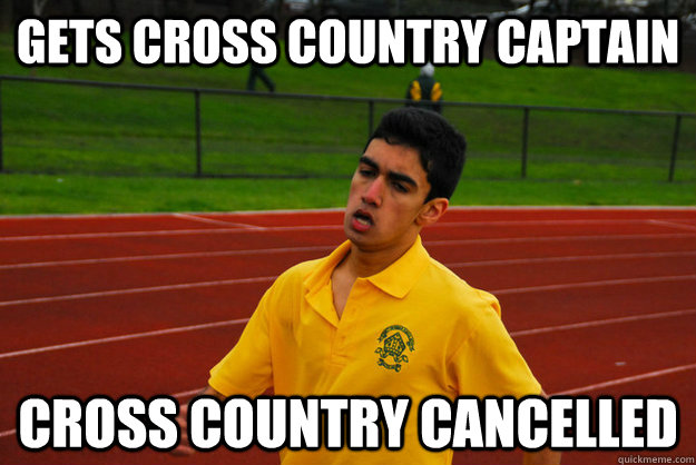 gets cross country captain cross country cancelled - gets cross country captain cross country cancelled  Cross Country Sam