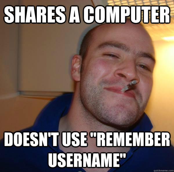 Shares a computer doesn't use 