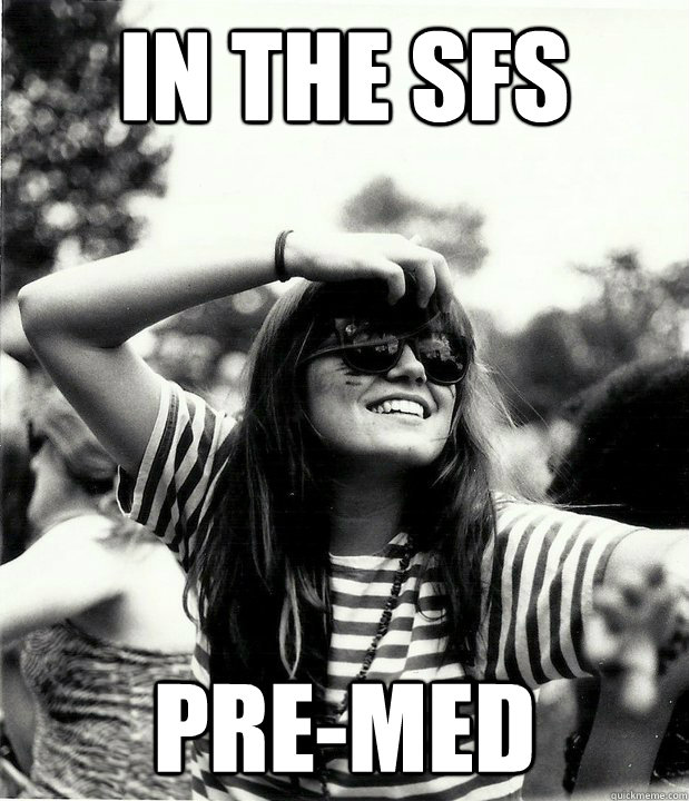 In the sfs pre-med - In the sfs pre-med  Georgetown Hipster