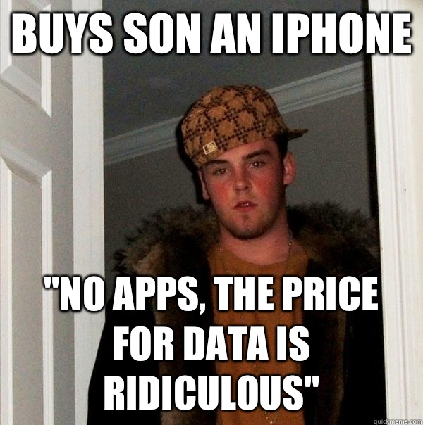 Buys son an iPhone 