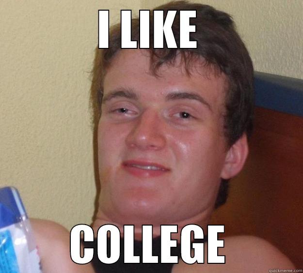 new student - I LIKE COLLEGE 10 Guy