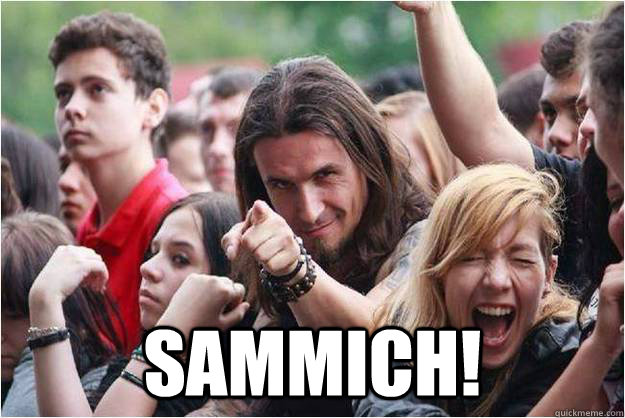  SAMMICH!  Photogenic Rocker