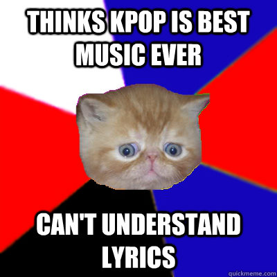 thinks kpop is best music ever can't understand lyrics  Koreaboo Kitty