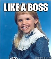 Like A Boss  - Like A Boss   Scary mullet kid