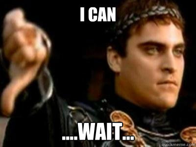 I can ....wait...  Downvoting Roman