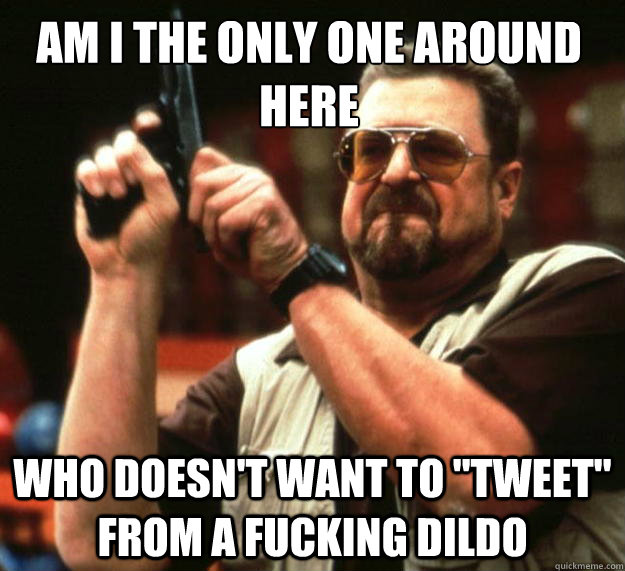 Am I the only one around here who doesn't want to 