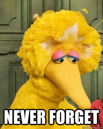 NEVER FORGET  