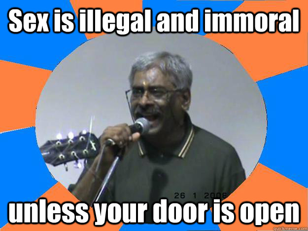 Sex is illegal and immoral unless your door is open  IITM Moral Police