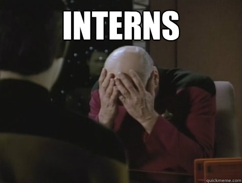 INTERNS  - INTERNS   Picard Double Facepalm