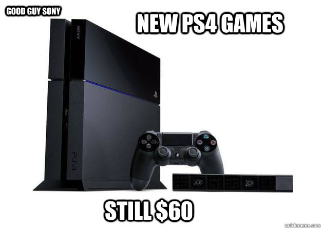 new ps4 games still $60 good guy sony - new ps4 games still $60 good guy sony  Good Guy Sony