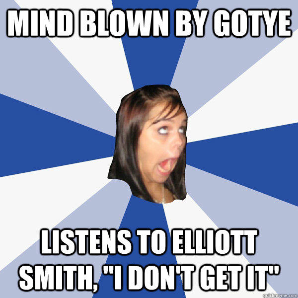 mind blown by gotye listens to elliott smith, 