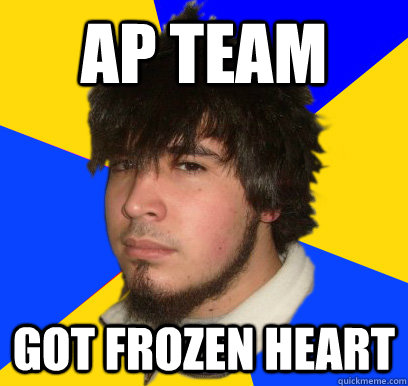 AP team Got Frozen heart  