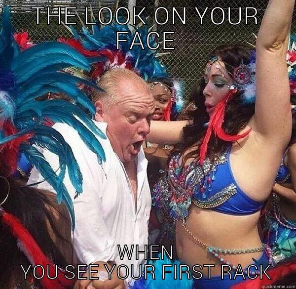 THE LOOK ON YOUR FACE WHEN YOU SEE YOUR FIRST RACK Misc