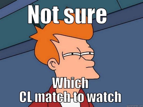 NOT SURE  WHICH CL MATCH TO WATCH Futurama Fry