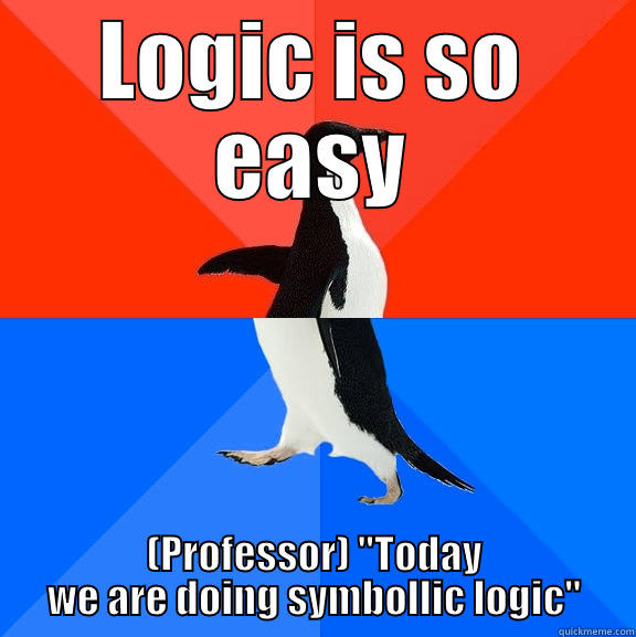 LOGIC IS SO EASY (PROFESSOR) 