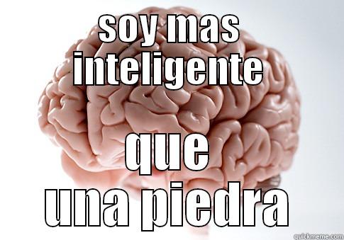 jajajaja xd - SOY MAS INTELIGENTE QUE UNA PIEDRA Scumbag Brain