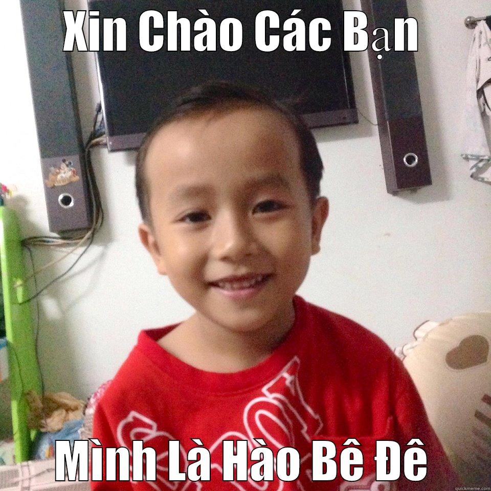 MEME Hào Bê Đê - XIN CHÀO CÁC BẠN MÌNH LÀ HÀO BÊ ĐÊ Misc