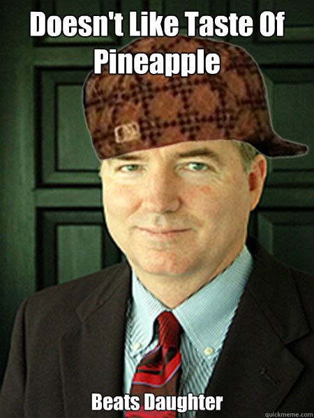 Doesn't Like Taste Of Pineapple Beats Daughter  Scumbag Judge William Adams