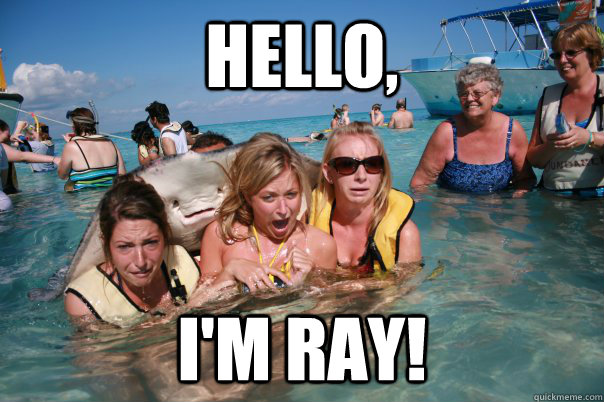 Hello, I'm Ray!  Pervert Stingray