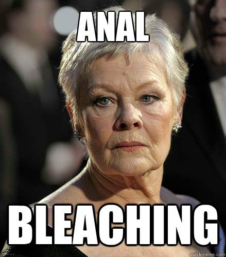 anal bleaching  