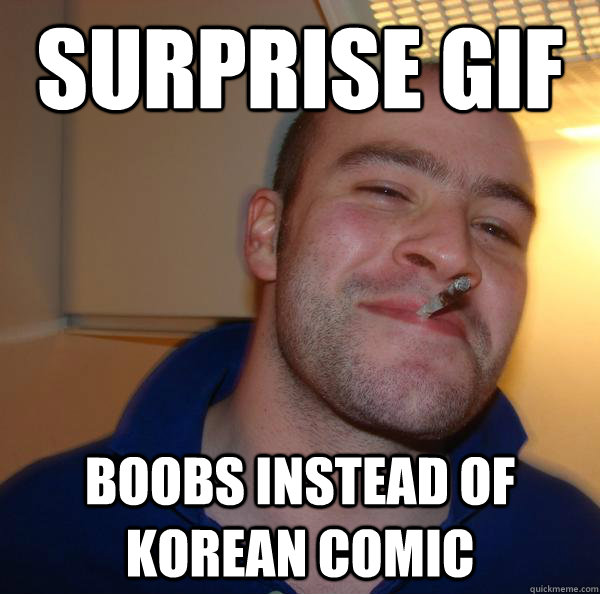 Surprise GIF Boobs instead of Korean comic - Surprise GIF Boobs instead of Korean comic  Misc