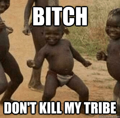 BITCH DON'T KILL MY TRIBE  3rd world success kid