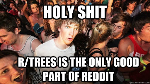 Holy shit r/trees is the only good part of reddit  Sudden Clarity Clarence