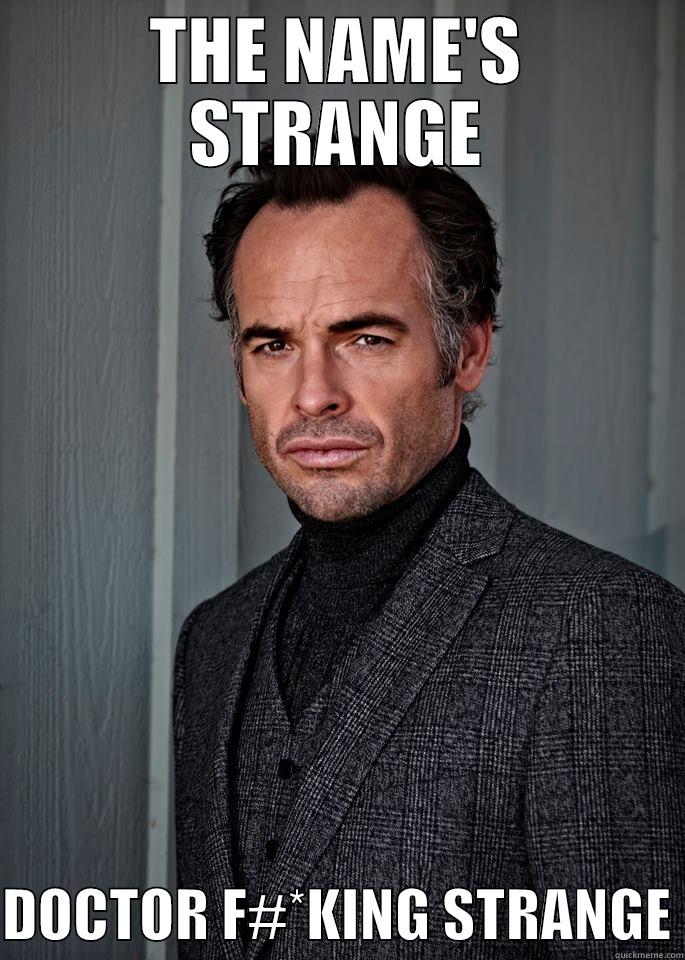 Harry Frackin' Dresden - THE NAME'S STRANGE  DOCTOR F#*KING STRANGE Misc