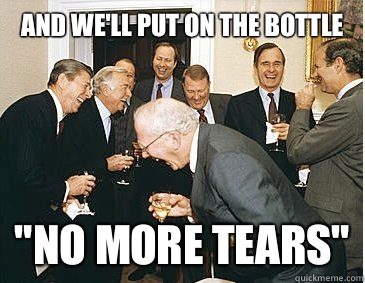 And we'll put on the bottle  