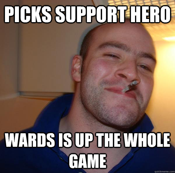 Picks support hero Wards is up the whole game - Picks support hero Wards is up the whole game  Misc
