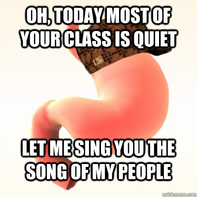 Oh, today most of your class is quiet Let me sing you the song of my people - Oh, today most of your class is quiet Let me sing you the song of my people  Misc