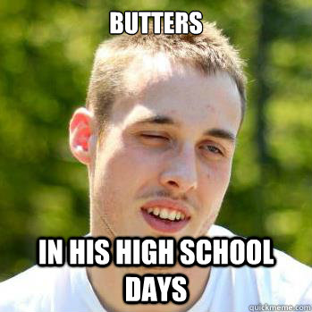 Butters
 in his high school days  
