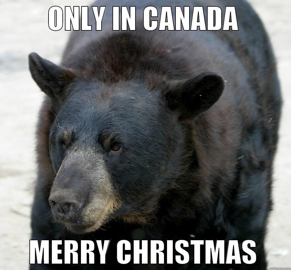 ONLY IN CANADA MERRY CHRISTMAS Misc